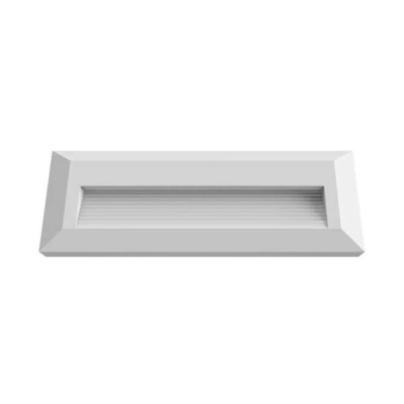 Balise LED en Saillie Rectangle 3W 220V 65° Blanche IP65 pour Escaliers