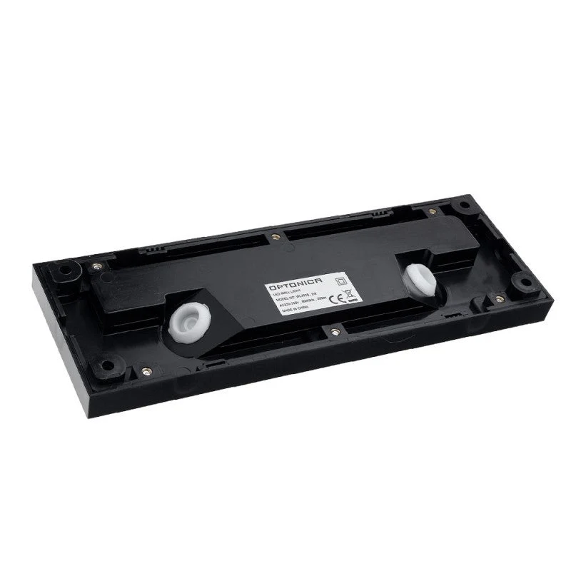 Balise LED en Saillie Rectangle 3W 220V 65° Noire IP65 pour Escaliers