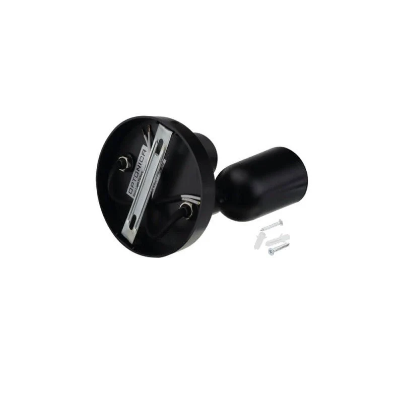 Spot LED en Saillie Double Orientable NOIR pour Ampoule GU10