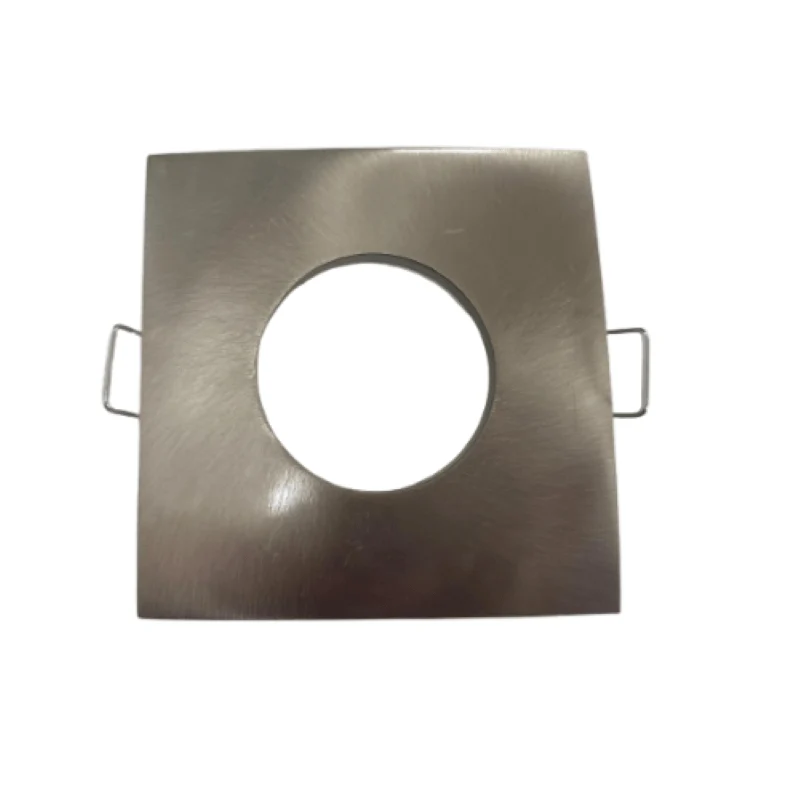 Support Spot GU10 IP65 Carré Alu 82mm