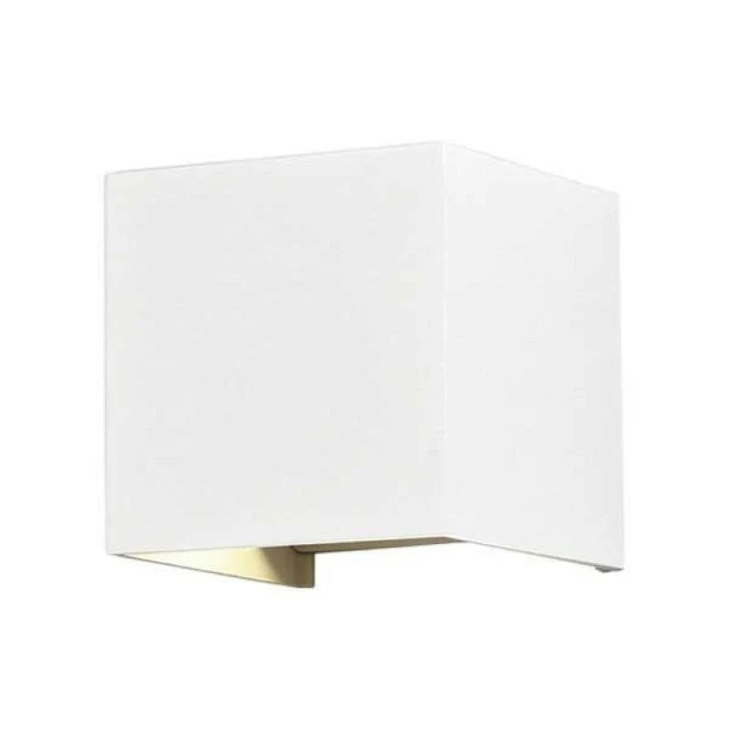 Applique Murale Blanche LED 6W IP54 Carré