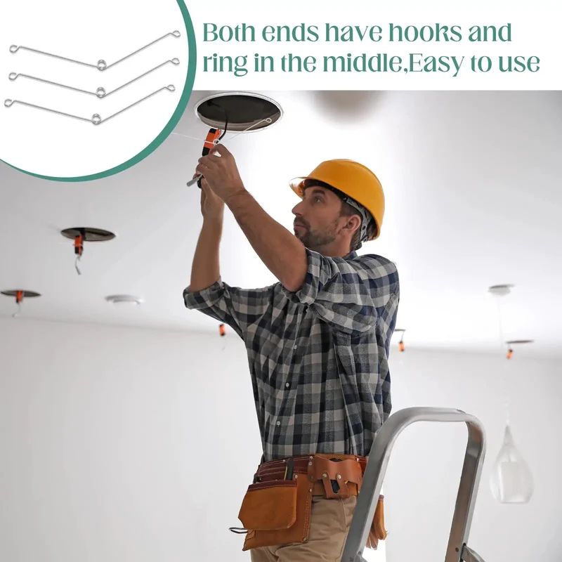 Hella Durable Recessed Lighting Spring Clips Bulk Pack Fifty Stainless Steel Retaining Hardware No Sweat Installation Fits Bathroom Ceilings And Exhaust Fans Rock Solid Quick Fix For Every Home