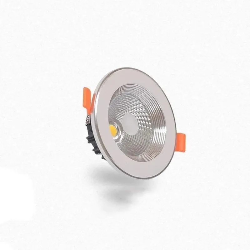 No Sweat 5W LED Recessed Retrofit Downlight Quick Install Housing Trim Kit Vivid White Light Flush Ceiling Panel Dimmer Compatible For Kitchen Home And Office Lighting Upgrades Today