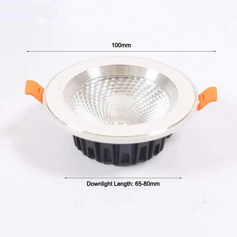 No Sweat 5W LED Recessed Retrofit Downlight Quick Install Housing Trim Kit Vivid White Light Flush Ceiling Panel Dimmer Compatible For Kitchen Home And Office Lighting Upgrades Today