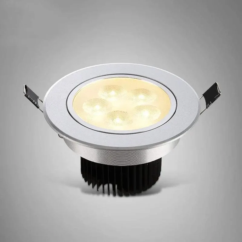 Sleek Aluminum Recessed Led Downlight Retrofit Trim Kit Featuring Warm White Dimmable Ceiling Illumination Dead Simple Setup For Kitchens Bathrooms And Commercial Spaces