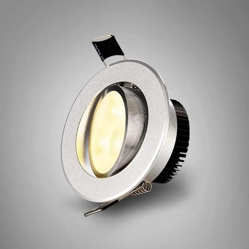 Sleek Aluminum Recessed Led Downlight Retrofit Trim Kit Featuring Warm White Dimmable Ceiling Illumination Dead Simple Setup For Kitchens Bathrooms And Commercial Spaces