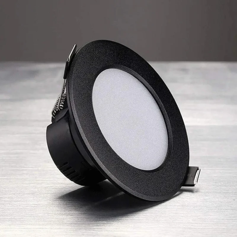 Round Led Recessed Light Trim Kit Delivering Next Level Brightness With No Sweat Retrofit Setup For Kitchens And Home Offices Featuring Top Shelf Warm Glow And Sturdy Aluminum Build