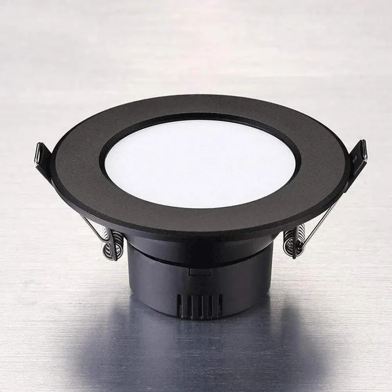 Round Led Recessed Light Trim Kit Delivering Next Level Brightness With No Sweat Retrofit Setup For Kitchens And Home Offices Featuring Top Shelf Warm Glow And Sturdy Aluminum Build