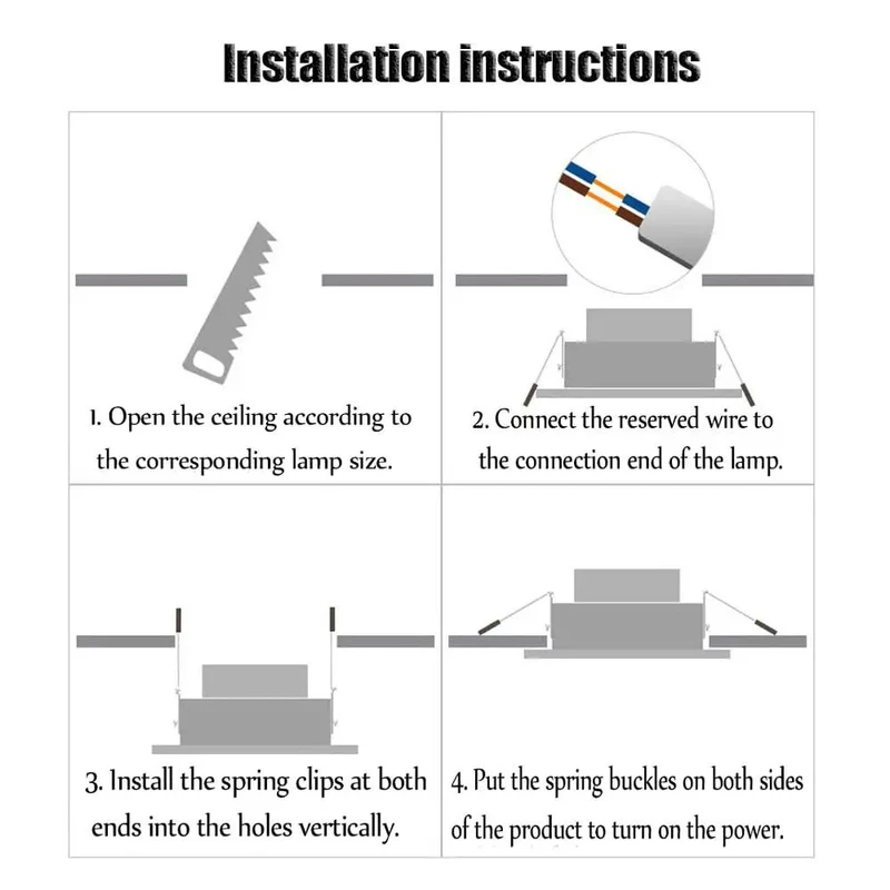 7W Waterproof LED Downlight Recessed Bathroom And Kitchen Lighting Fixtures IP65 Warm White Ceiling Spotlight For Home And Porch Zones Quick Slide Install Banger Illumination All Weather Tough Energy Savvy Home Lighting Refresh Kit