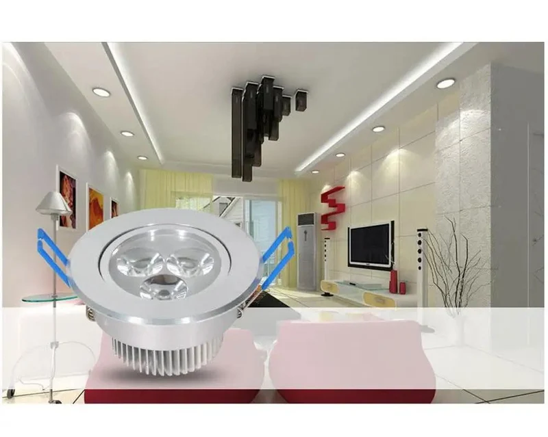 Slick Silver Adjustable Led Recessed Spotlight Hits That Perfect Accent Glow On Gallery Panels Or Feature Walls While Delivering Heavy Duty Lumen Output Across Three To Twenty Four Watts So You Can Easily Cover Any Living Space Without Breaking A Sweat