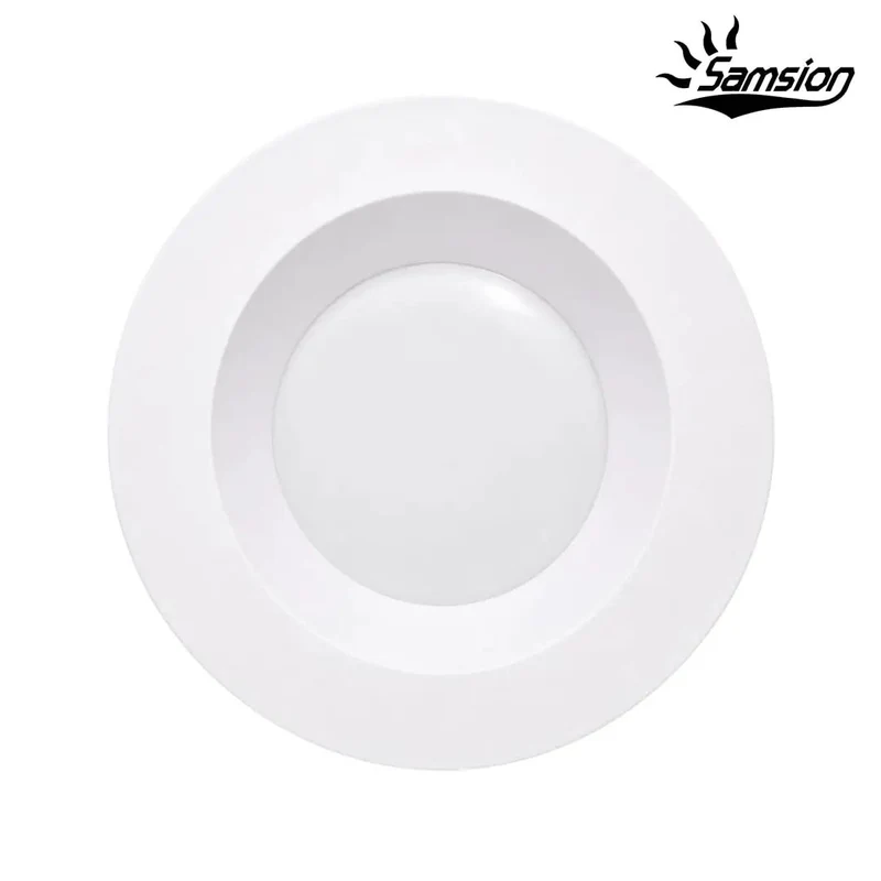 Slick 6 Inch Dimmable LED Recessed Lighting Kits With Smooth Reflector Trim, 5CCT Warm To Cool Switching, 14W 1200LM Beam, No Sweat Install, Set Of 12 Ul Approved Panels