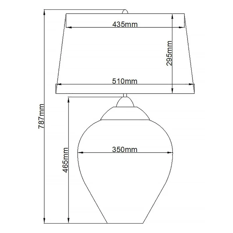 Lampe de table Samara - Clair