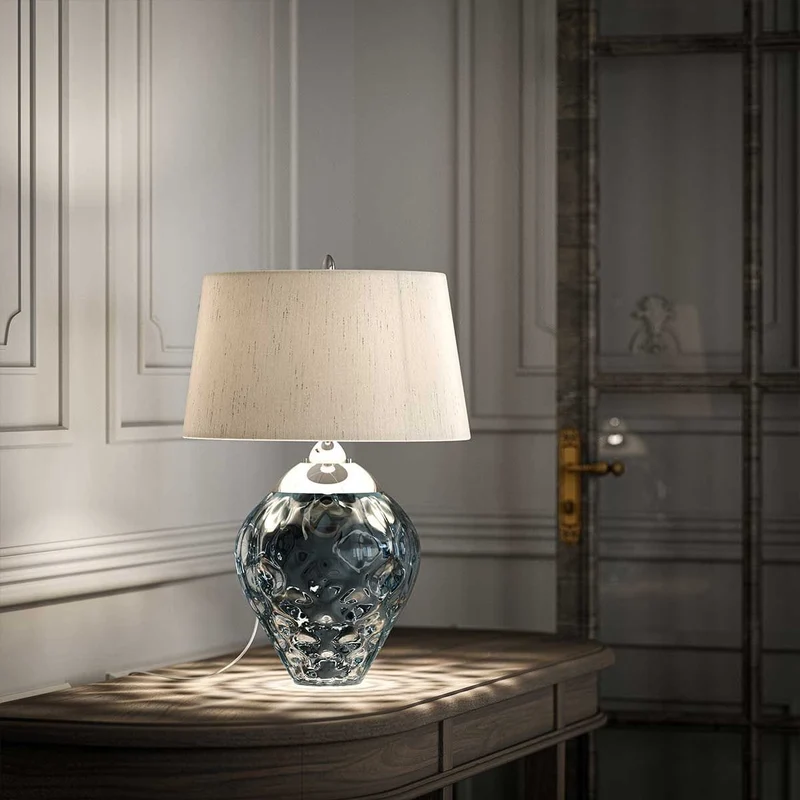 Lampe de table Samara - Lumière bleue