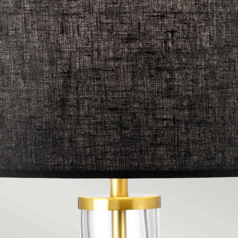 Lampe de table Orb (complétée par un abat-jour noir) 1 lumière