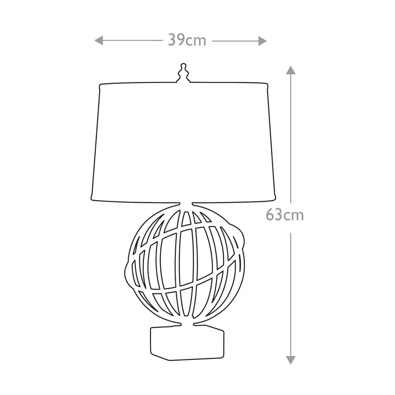 Lampe de table bois noyer