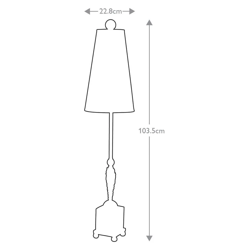Lampe de table Noma Luxe 1 lumière