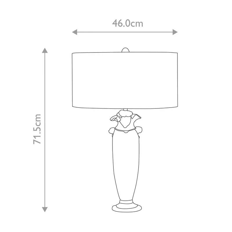 Lampe de table dore luxe italien