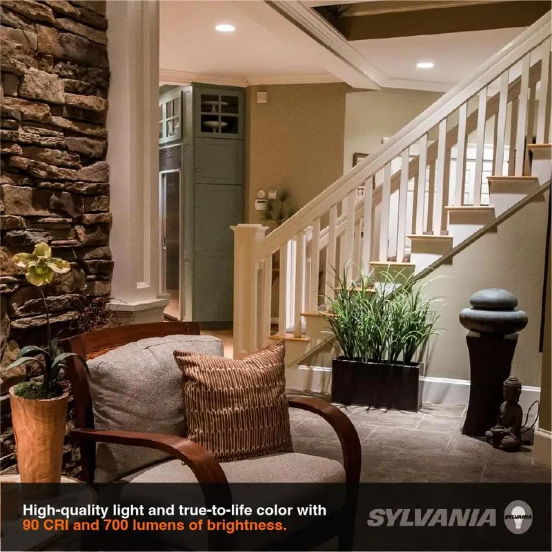 Slick Six Inch Recessed Smart Ceiling Lights Offering Adjustable Color Temperatures And Smooth Dimming For True Bang For Your Buck Value Includes Six Wet Rated Downlights Delivering Crisp High Cri Glow For Zero Hassle Home Fixes