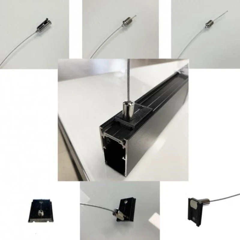 Kit Suspension pour Rail Magnétique en Saillie