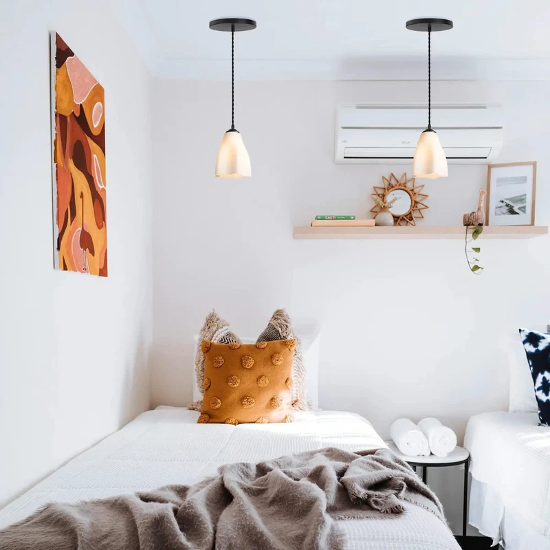 Matte Black Recessed Light Conversion Kit With E26 Screw Base For 4 To 6 Inch Ceiling Holes Super Easy Instant Swap Transforms Standard Can Lights Into Trendy Farmhouse Pendant Fixtures Ideal For Kitchen Islands And Hallways Bulbs Not Included