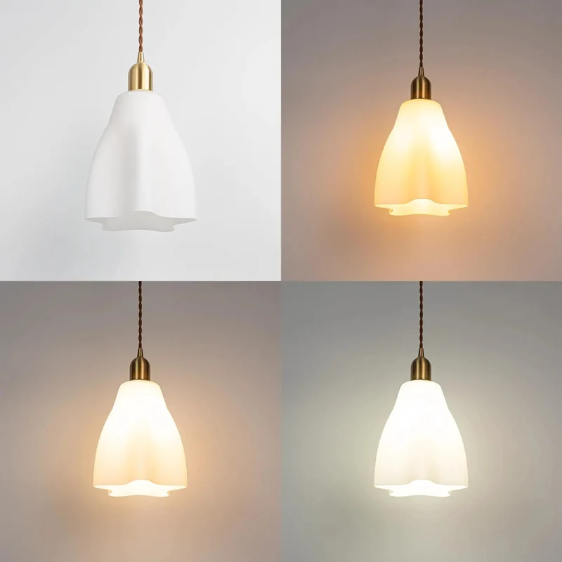 No Sweat Recessed Can Light To Pendant Conversion Kit Swapped In With E26 Screw Adapter And Rock Solid Brass Glass Shell A Bad Boy Upgrade For Modern Kitchen Island Flex Or Mellow Hallway Lounge Dimmable