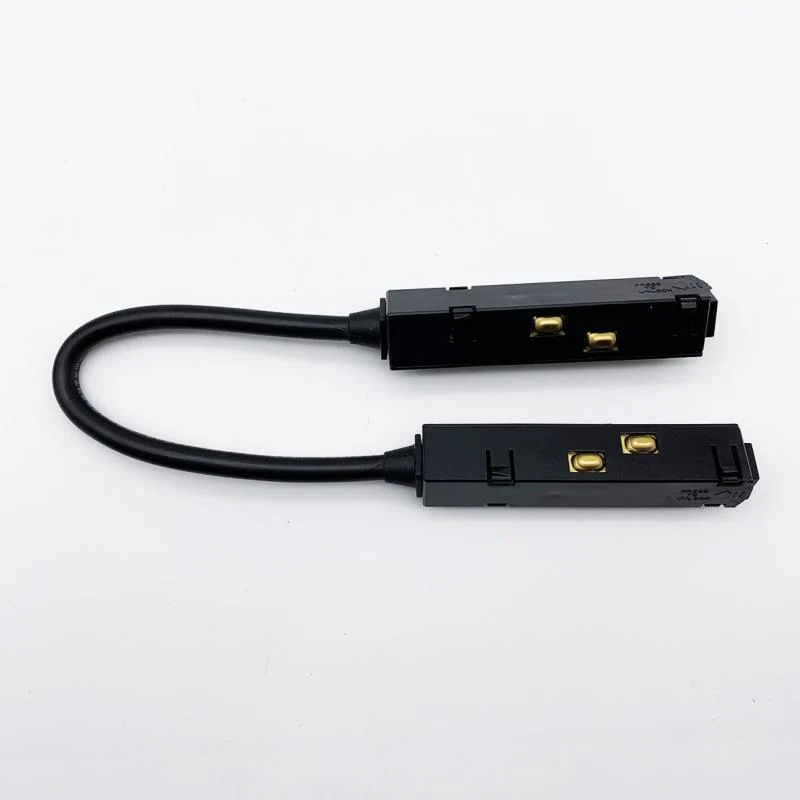 Connecteur Souple pour Rail Magnétique 48V NOIR