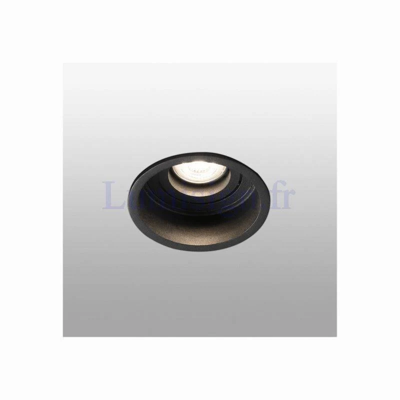 Spot encastrable orientable HYDE rond noir