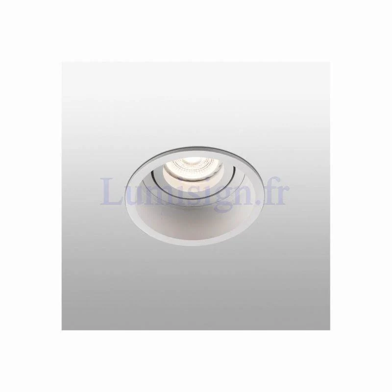 Spot encastrable orientable HYDE rond blanc