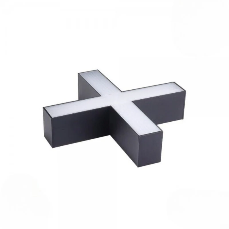 Connecteur 15W pour Luminaire Suspendu Interconnectable en X NOIR
