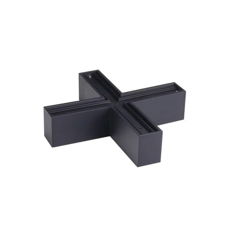 Connecteur 15W pour Luminaire Suspendu Interconnectable en X NOIR
