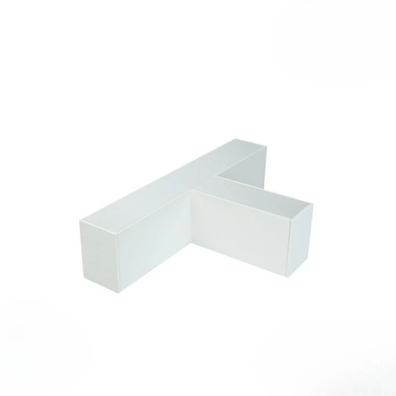 Connecteur 12W pour Luminaire Suspendu Interconnectable en T BLANC