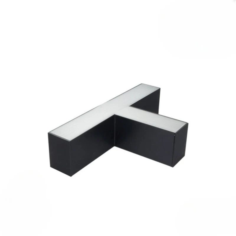 Connecteur 12W pour Luminaire Suspendu Interconnectable en T NOIR