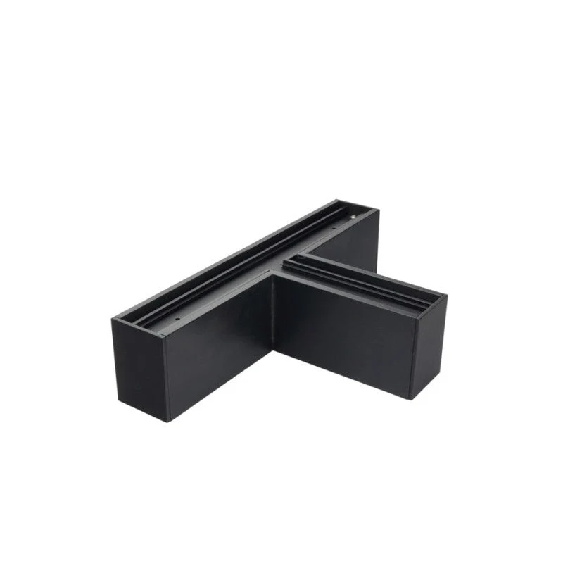 Connecteur 12W pour Luminaire Suspendu Interconnectable en T NOIR