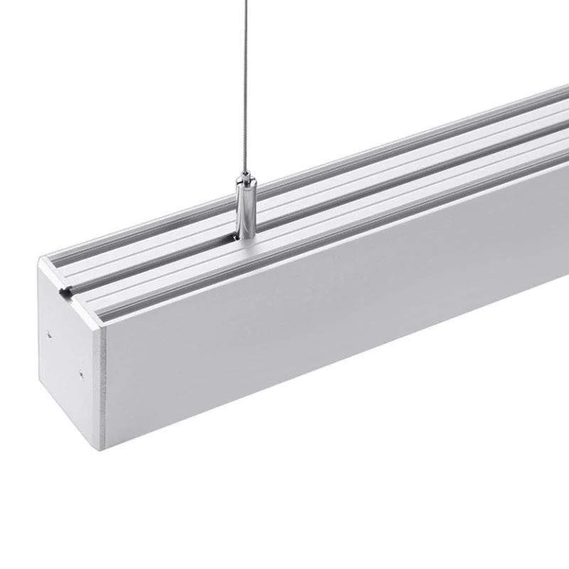 Suspension Linéaire LED 120cm 40W Interconnectable GRIS