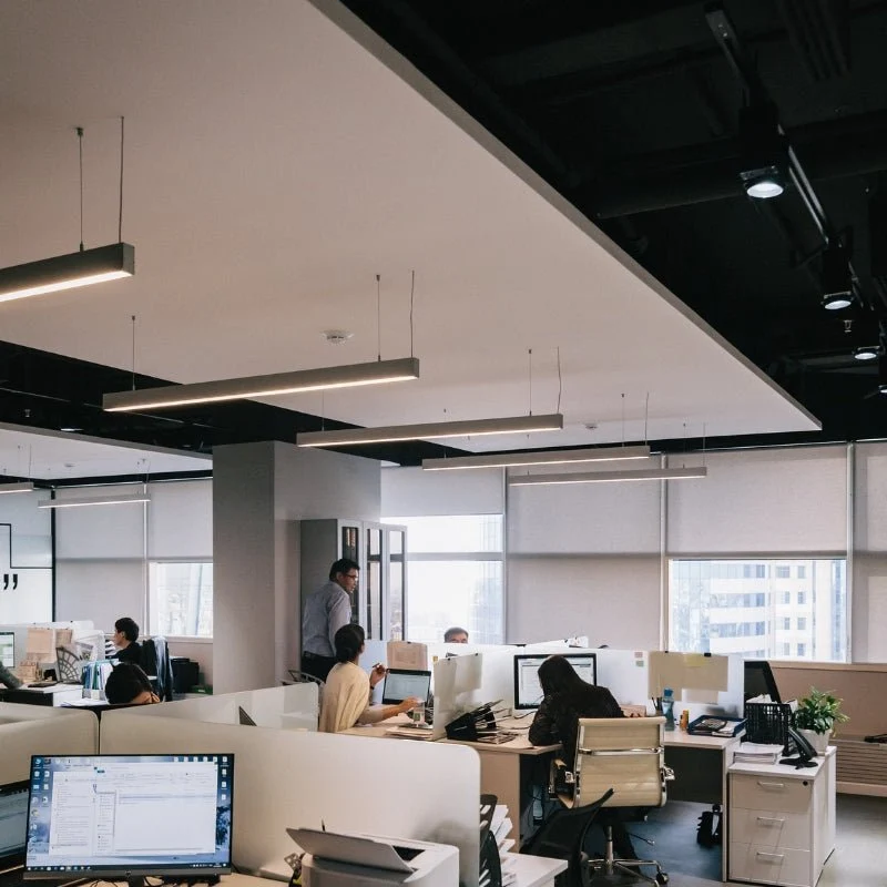 Suspension Linéaire LED 120cm 40W Interconnectable GRIS