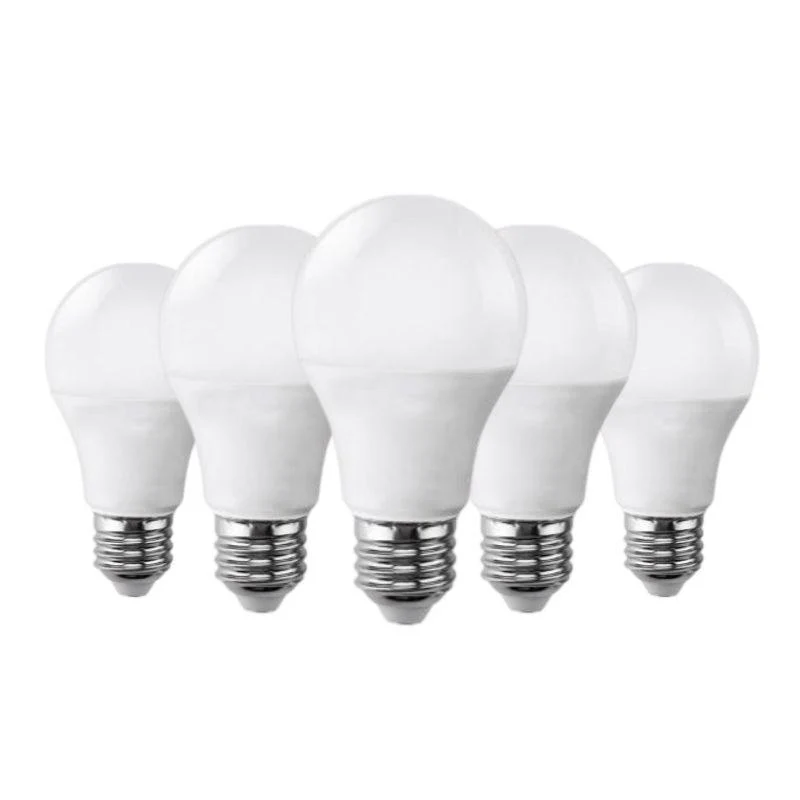 Ampoule LED E27 9W 220V A60 180° - Pack de 5