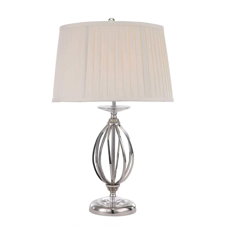 Lampe de table Aegean 1 lumière - Nickel poli