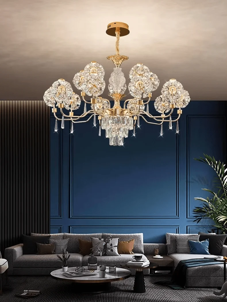 Lustre Chandelier Cristal