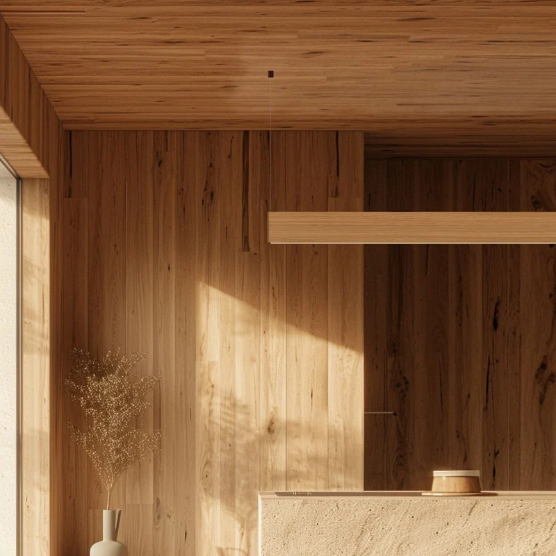 Tunto L 120 - 880 mm - Walnut Pendant