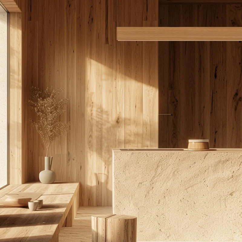Tunto L 120 - 1440 mm - Walnut Pendant