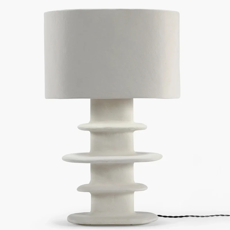 Serax Papier Maché Geometrical Earth Table Lamp - Second Chance