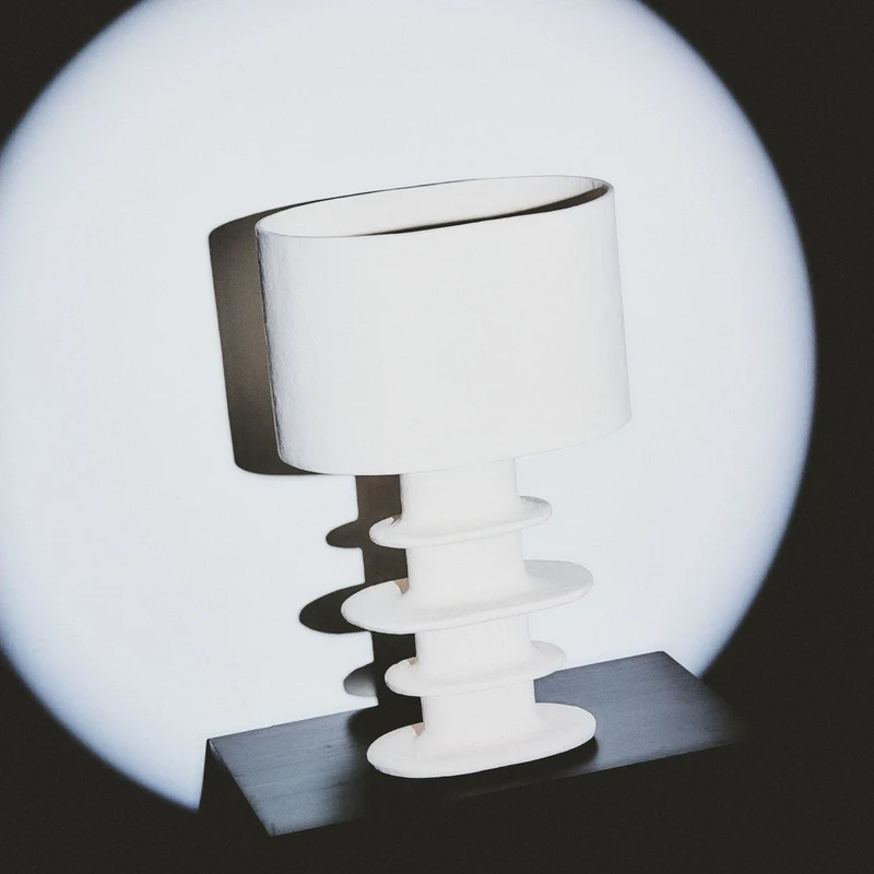 Serax Papier Maché Geometrical Earth Table Lamp - Second Chance
