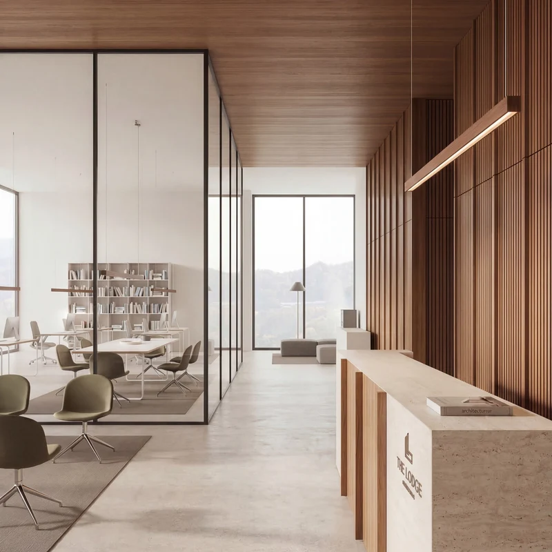 Tunto L 40 - 1440 mm - Walnut Pendant