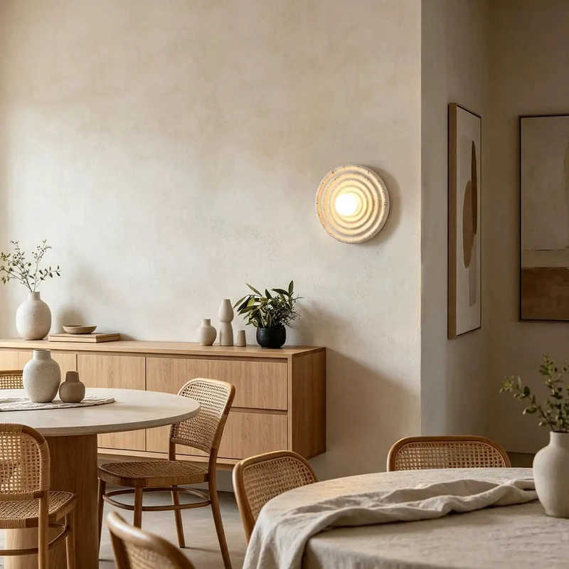 Premium Quality Smooth Resin Wall Sconce With Compact Glass Globe Shade Casts Cozy Concentric Glow And Delivers Fresh Homey Vibes For Your Chill Lounge Setup