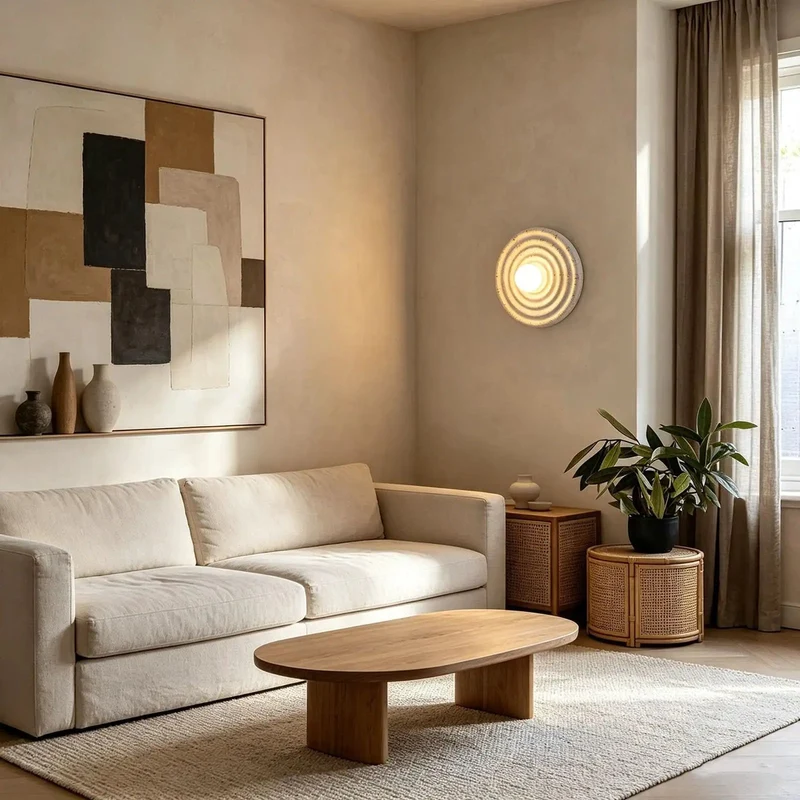 Premium Quality Smooth Resin Wall Sconce With Compact Glass Globe Shade Casts Cozy Concentric Glow And Delivers Fresh Homey Vibes For Your Chill Lounge Setup