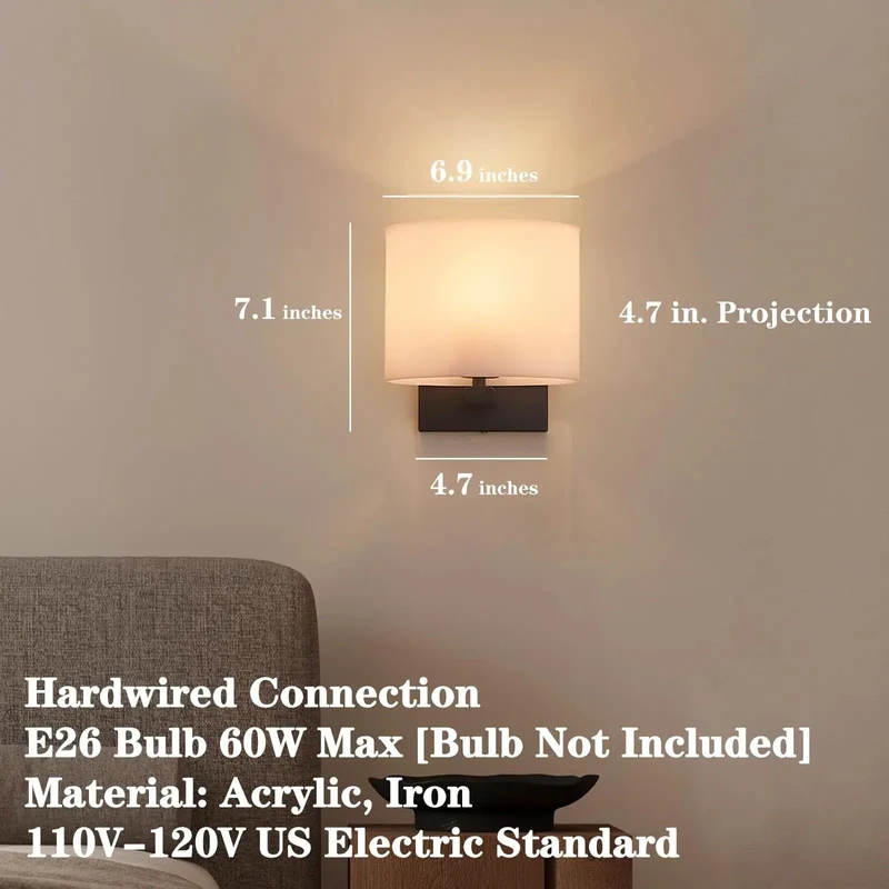 Badass Modern Hardwired Wall Sconce Featuring Milky White Acrylic Globe And Sleek Black Frame For Sick Indoor Lighting Vibes That Legitly Level Up Your Living Space Decorating Setup Today