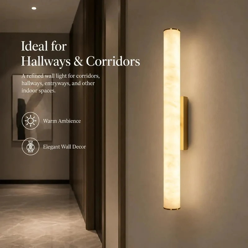 Level Up Your Space With This Fire Modern Wall Sconce Boasting A Striking Resin Shade And Polished Brass Gold Metal Base. Enjoy Three Color Changing LED Settings For That Perfect Vibe. Hardwired Fixture Fits Bedroom, Living Room, Hallway, Staircase.