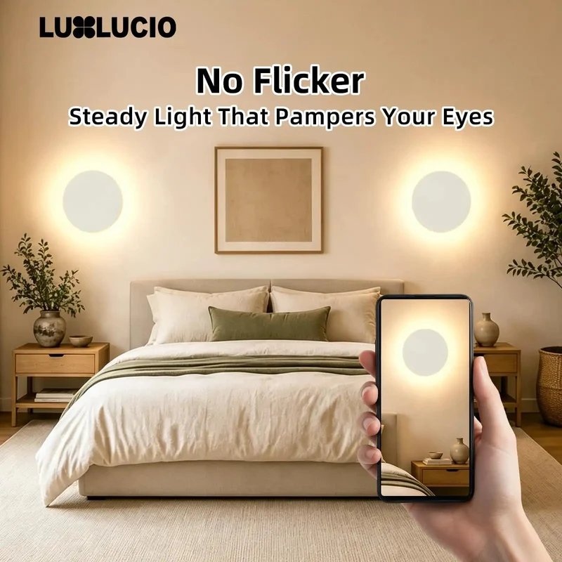 Top Tier Led Wall Sconce With Nifty Side Toggle For Swapping Between Buttery Warm And Bright Cool Tones Clean 9 Inch Backlit Frame Easy Hardwired Hook Up For Modern Lofts And Chill Bedrooms