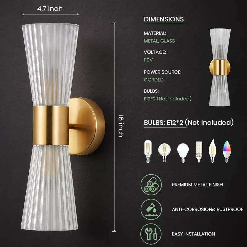 Modern Hardwired Wall Sconce Dope Bedside Lamp Sleek Metal Frame With Frosted Glass Shade Top Tier Fixture Upgrade Your Bedroom Hallway Or Bathroom Decor Chill Atmosphere