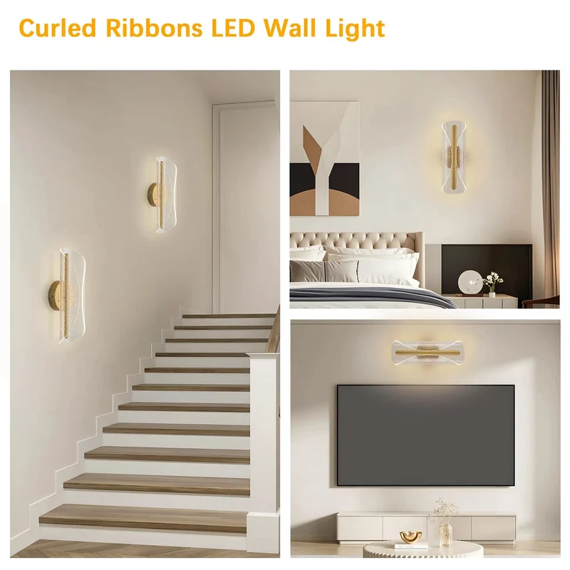 Modern Gold Wall Sconces Featuring Clean Brushed Titanium Lines And Glitter Shimmer Rechargeable Battery Operated Lighting For Dry Rooms Flat Out Stunning Upgrading Your Home Decor Vibe